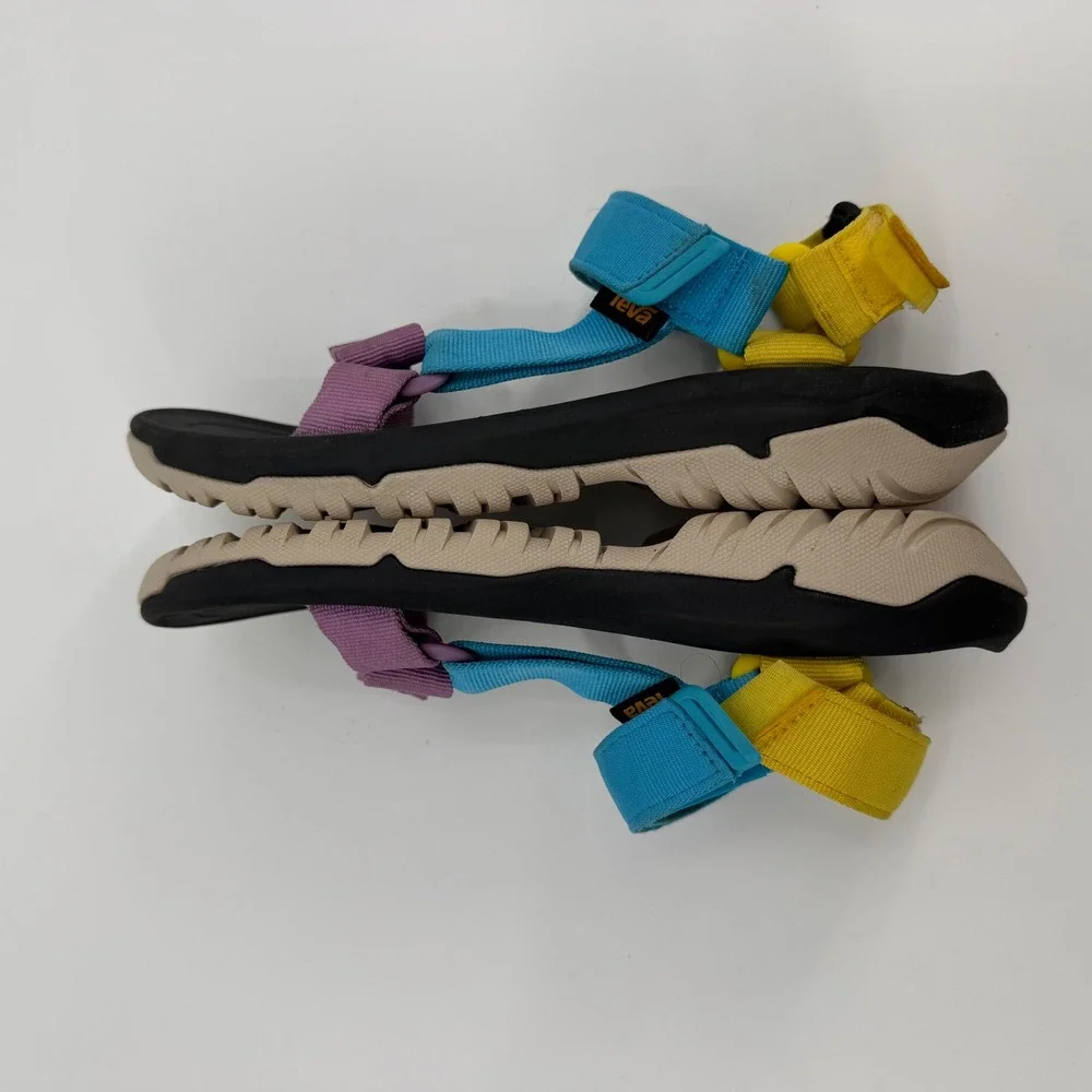 Teva Hurricane XLT2 Multi Color Sport Sandals mens 7 Blue Purple 1019234